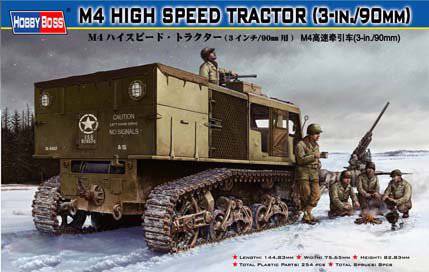 HobbyBoss ս�� 82407 M4����ǣ������3-in./90mm��