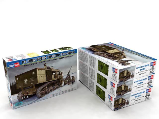 HobbyBoss ս�� 82407 M4����ǣ������3-in./90mm��