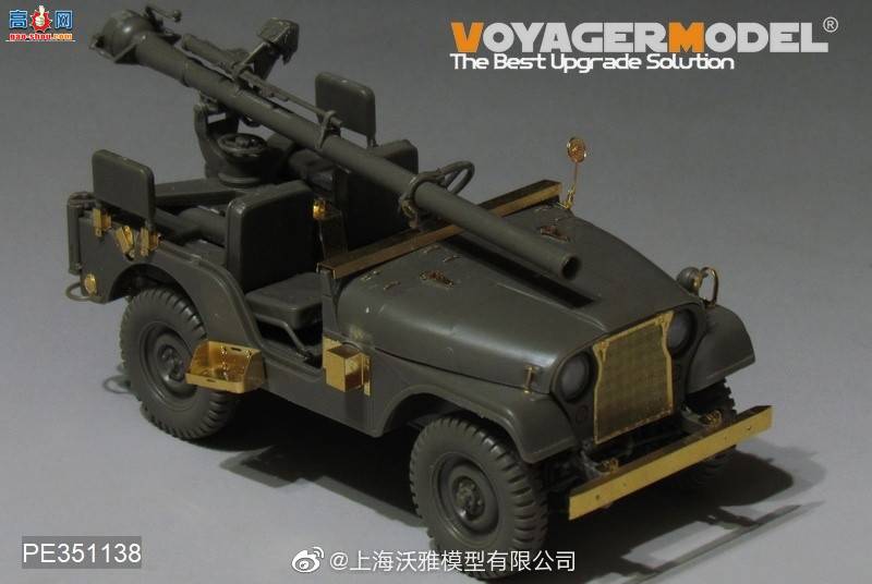 ��������Ʒ��PE351138 ��ɫ�й�����1/4�� 4X4 M38A1/CJ-5 106mm �޺������ڴ�����...