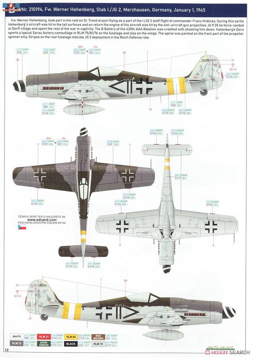 ţħ ս 84102 Fw190D-9ĩ