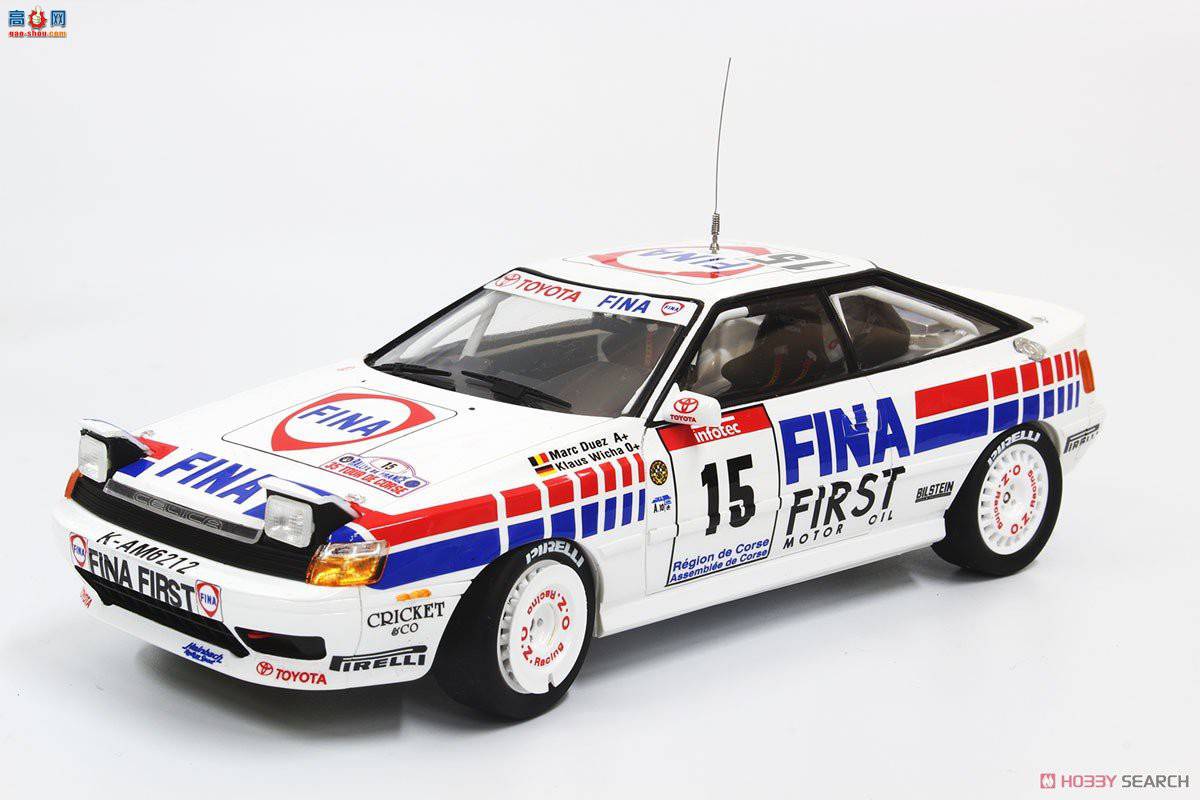 NUNU  24015 Toyota Celica GT-FOUR ST165 Rally 1991 Tour de Corse