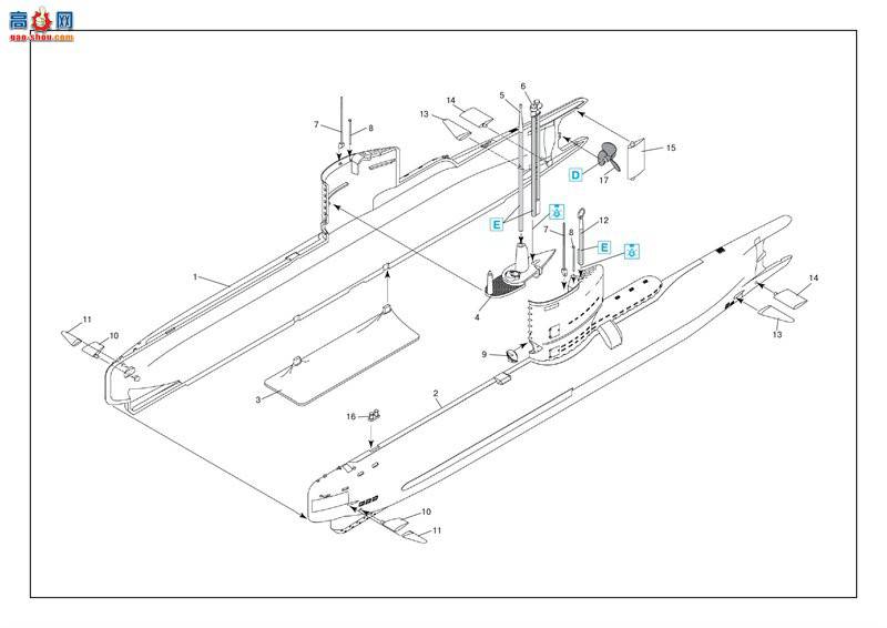 ICM S004 ս¹Ǳͧ U-Boat Type XXIII
