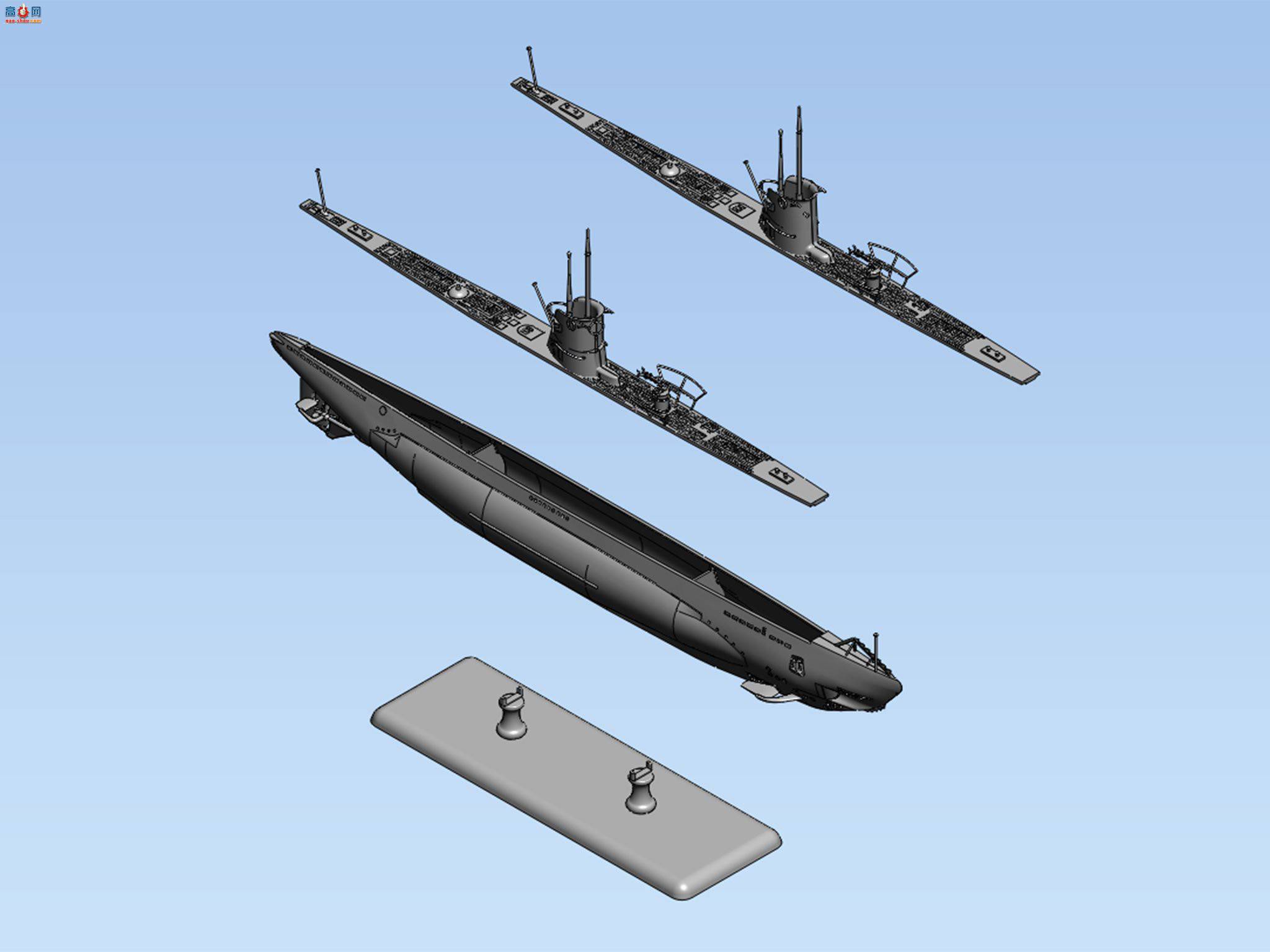 ICM S009 ¹Ǳͧ U-Boat IIB ͣ1939 ꣩