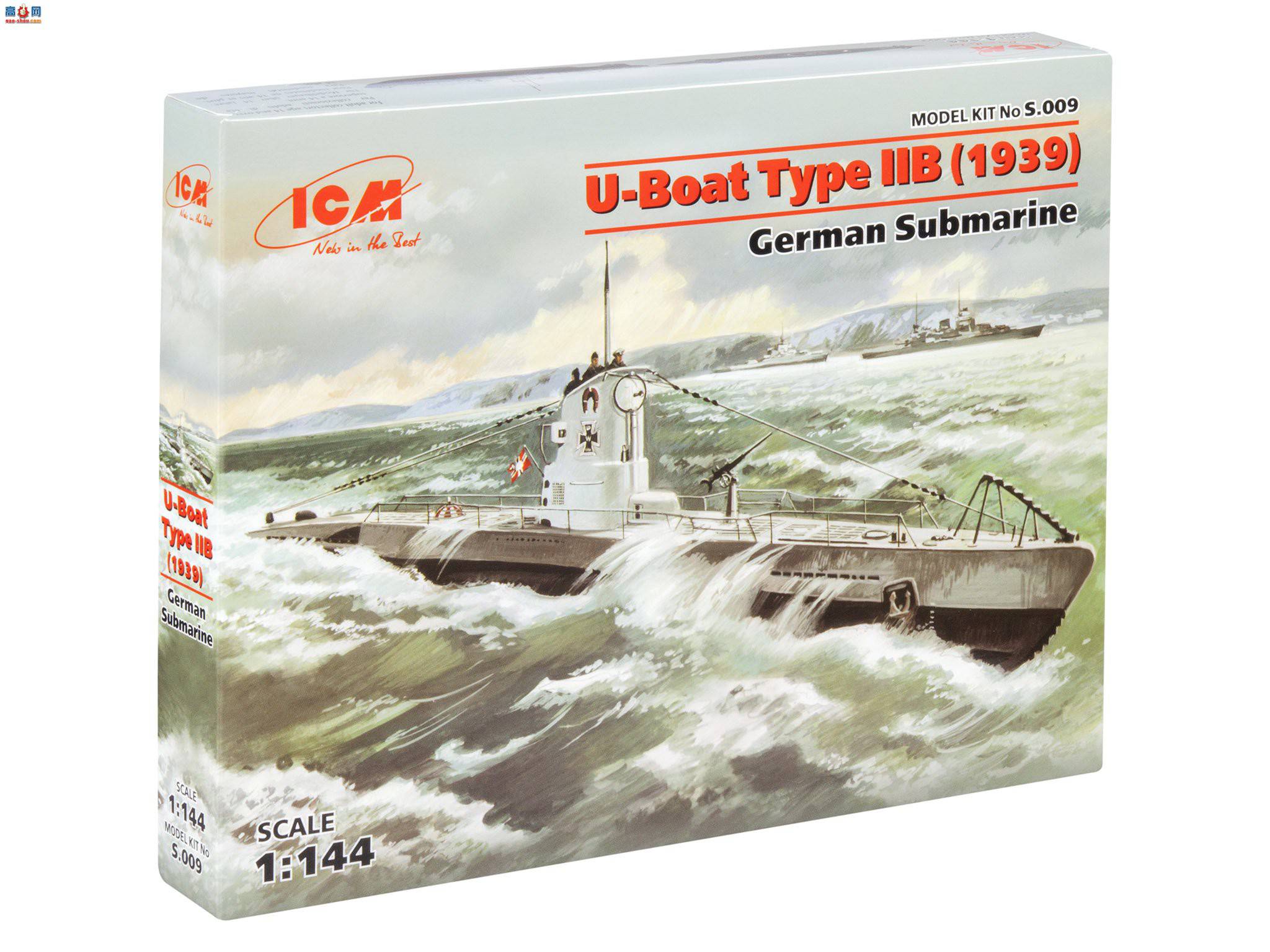 ICM S009 ¹Ǳͧ U-Boat IIB ͣ1939 ꣩