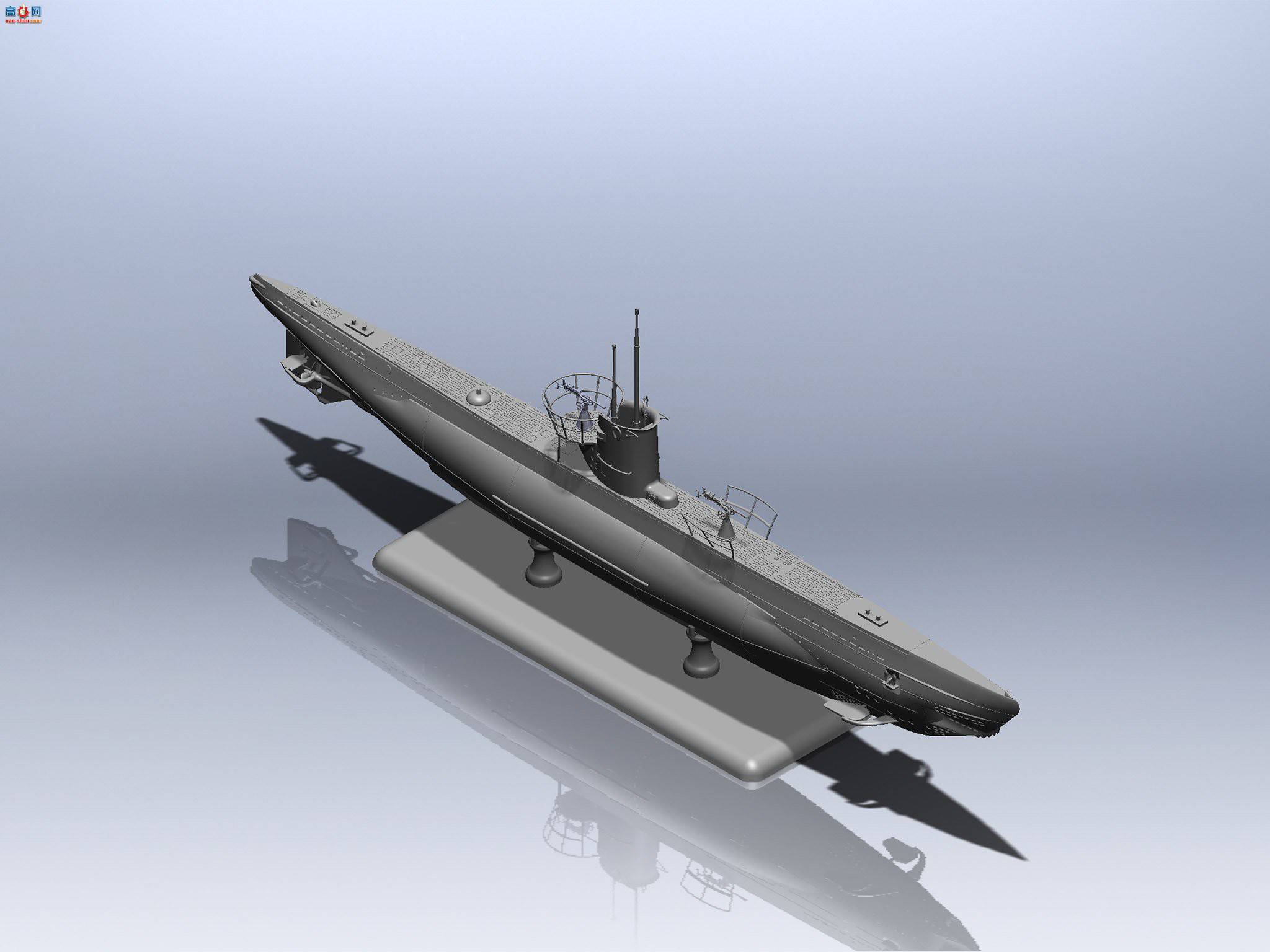 ICM S010 �¹�Ǳͧ U-Boat IIB �ͣ�1943 �꣩