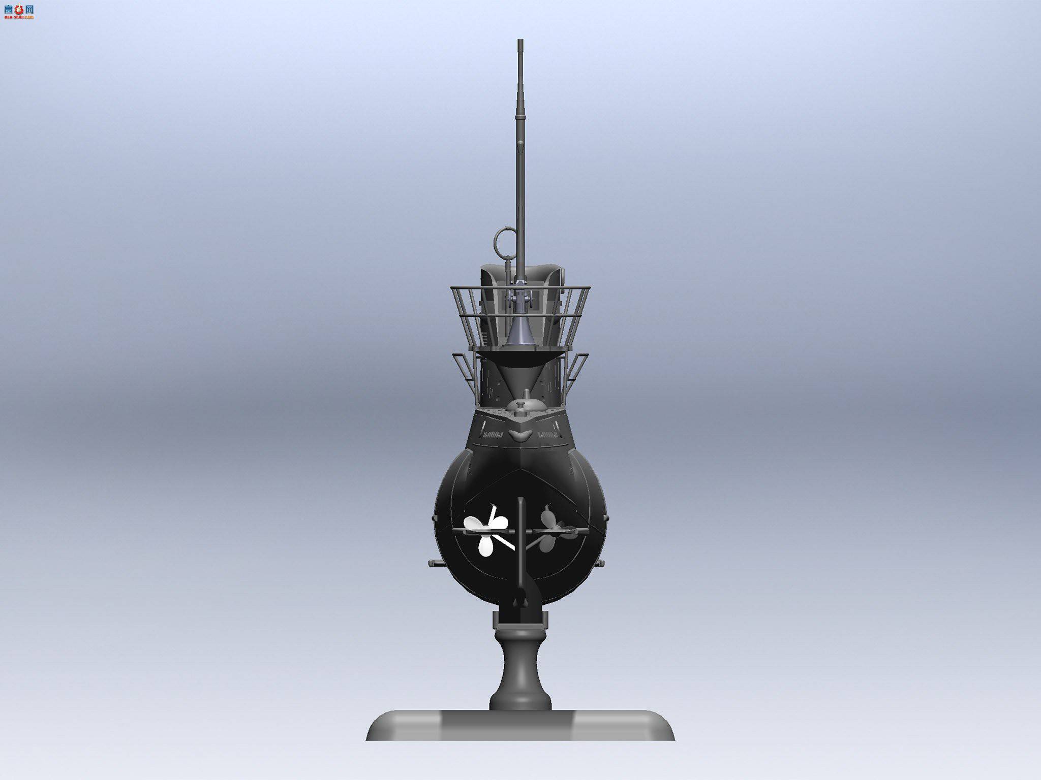 ICM S010 �¹�Ǳͧ U-Boat IIB �ͣ�1943 �꣩