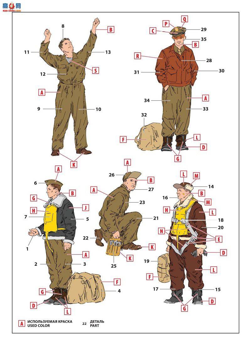 ICM ���� 48088 �����վ���ը������Ա�͵�����Ա (1944-1945)