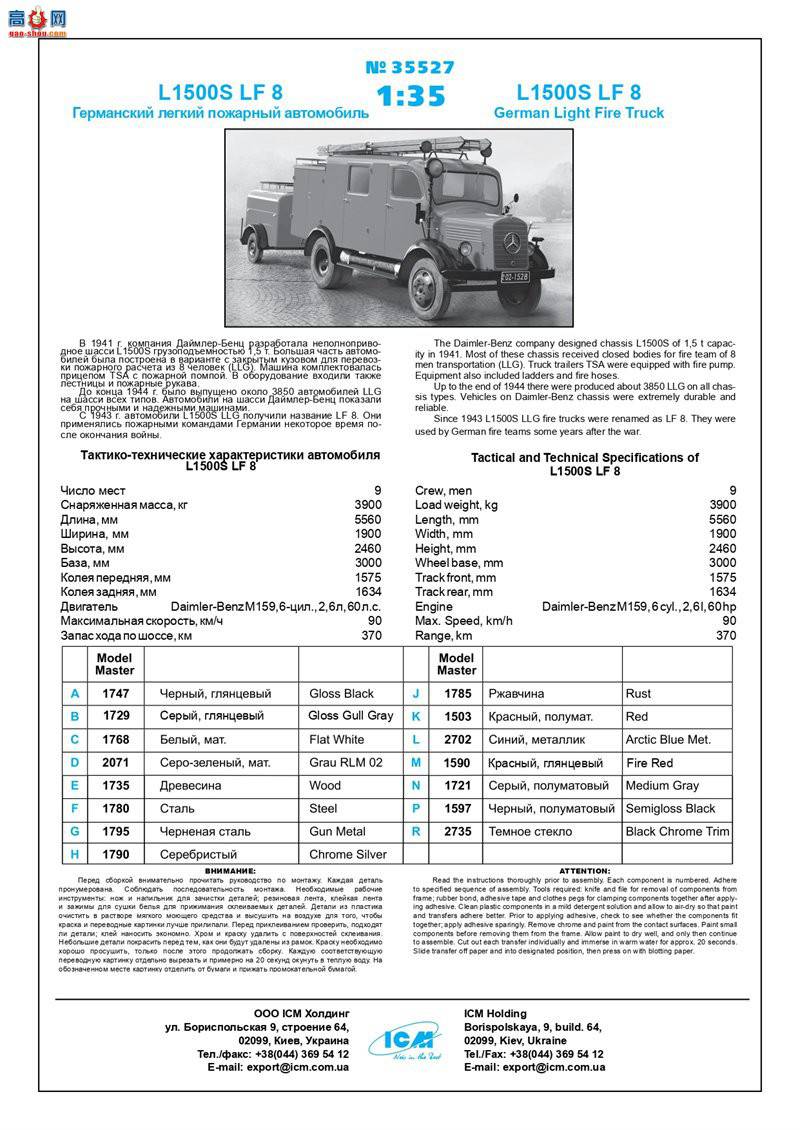 ICM 35527 L1500S LF 8 ¹