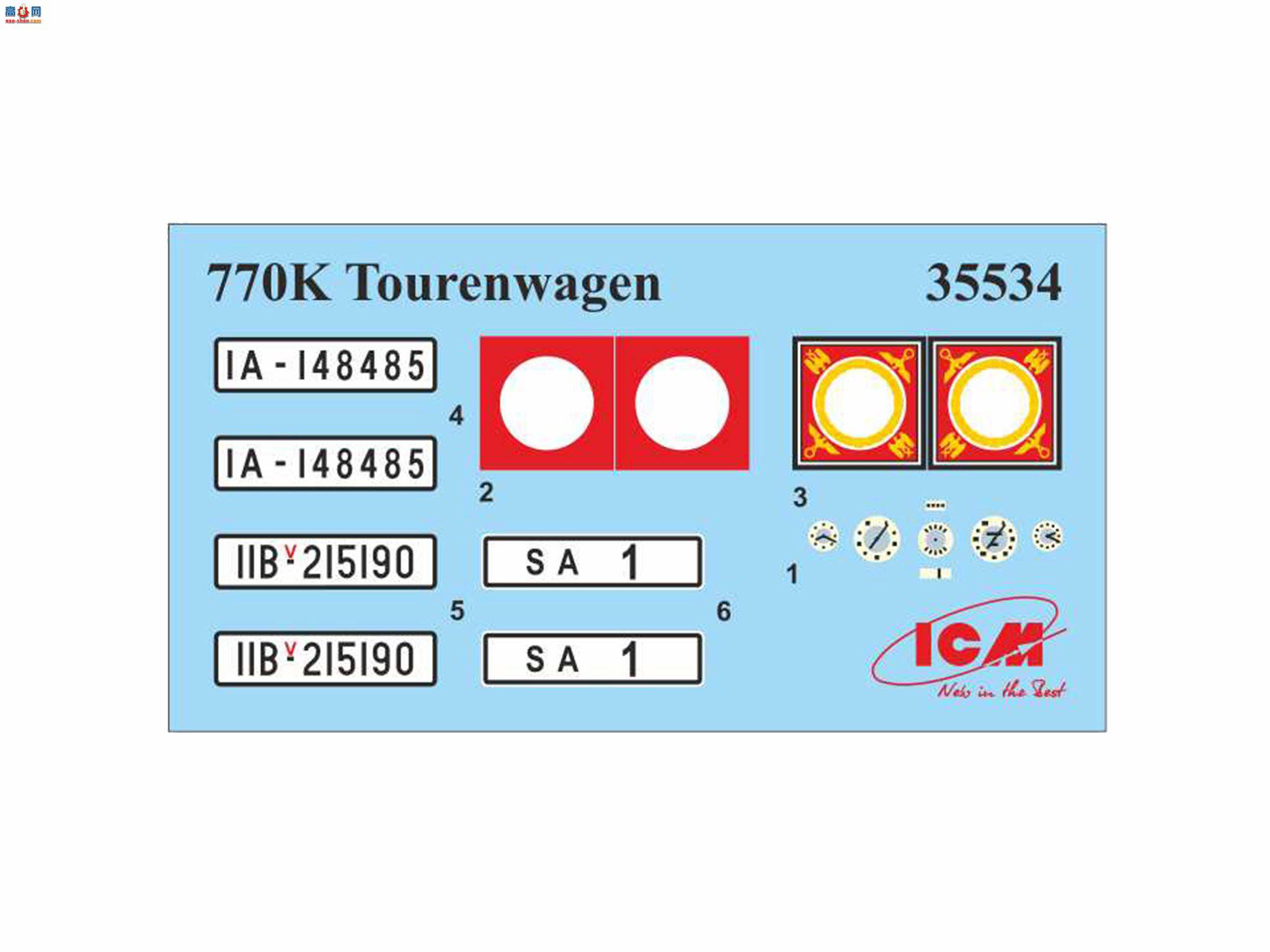 ICM 35534 770KʹڸǵTourenwagen ս¹쵼˵