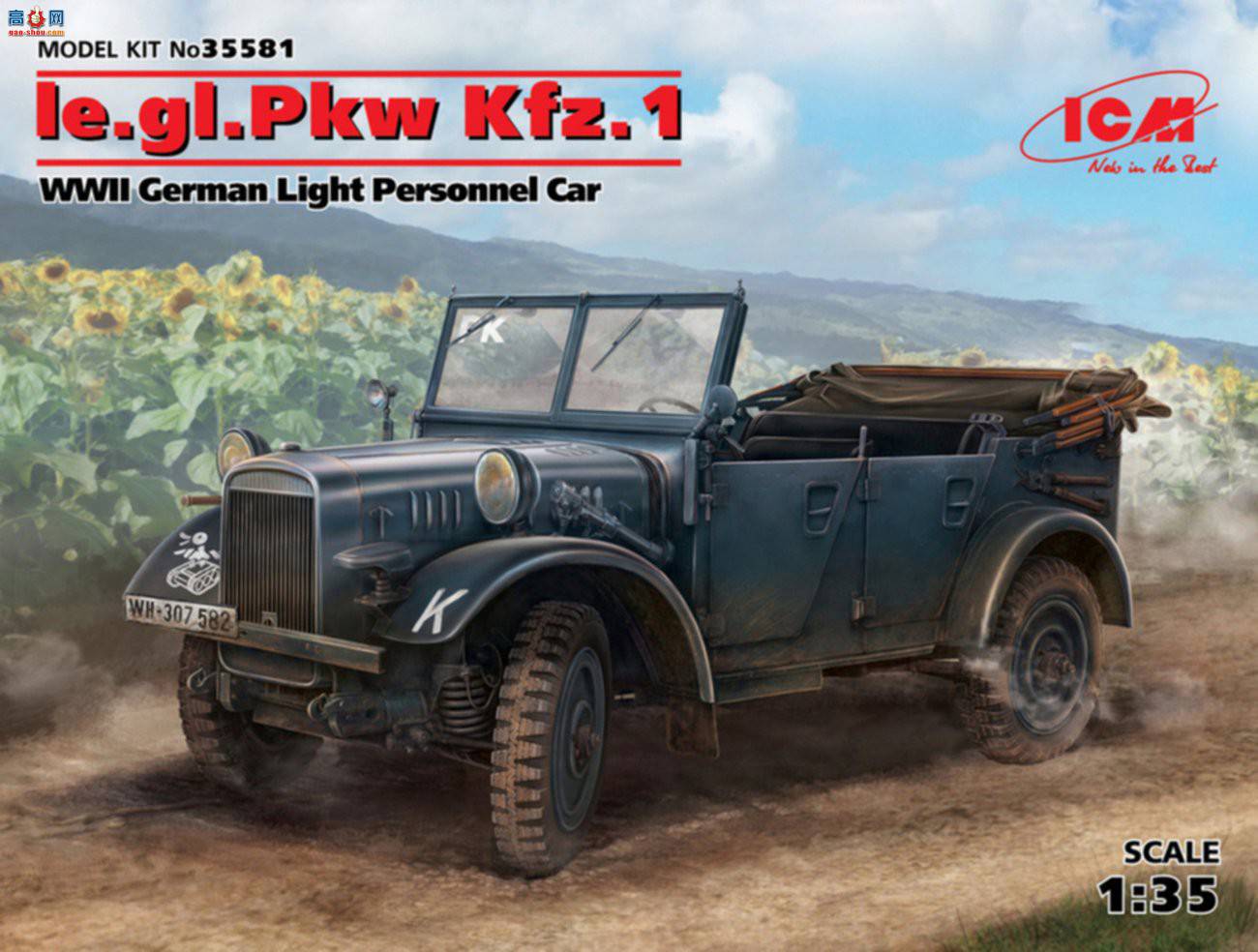 ICM 35581 le.gl.Einheits-PKW Kfz.1 ս¹Ա(ģ)