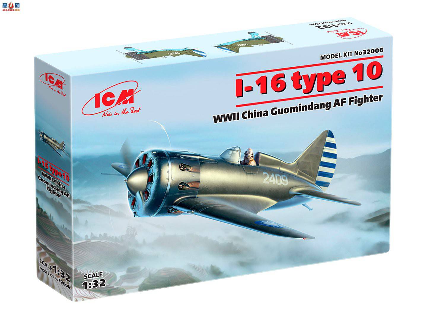 ICM 32006 սAFս I-16 10 