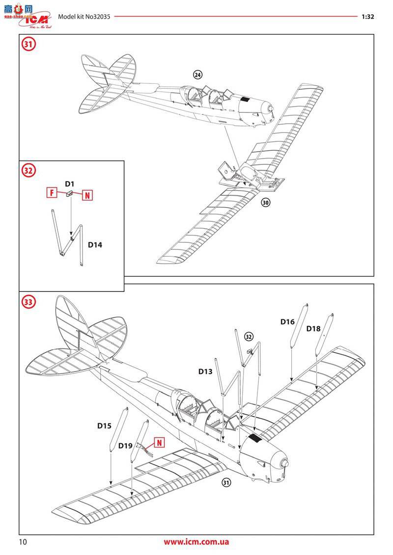 ICM 32035 Ӣѵ DH. 82A