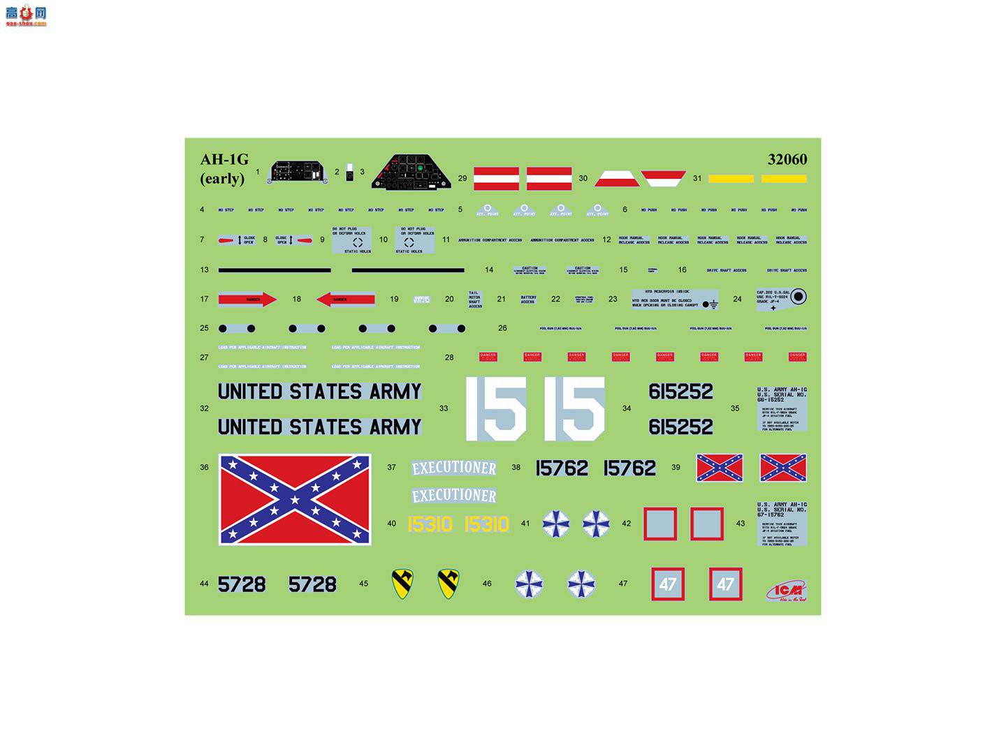 ICM 32060 ��������ֱ���� AH-1G �۾��ߣ�����������