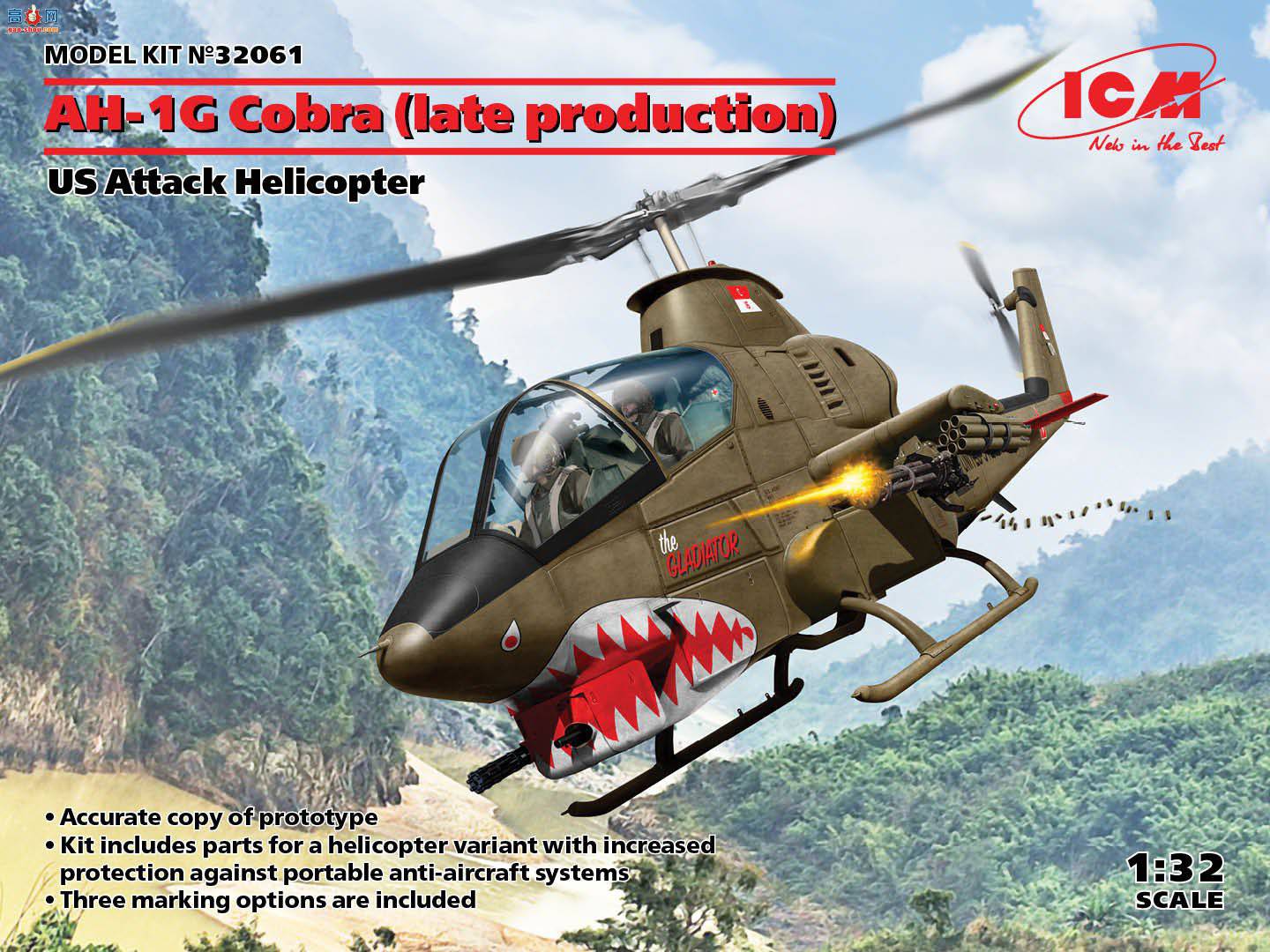 ICM 32061 ֱ AH-1G ۾ߣ