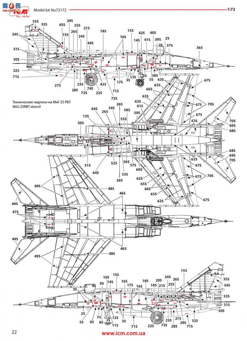 ICM 72172  ׸-25 RBT