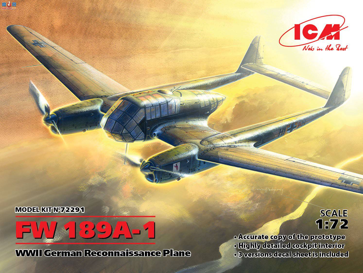 ICM 72291 ս¹ FW 189A-1