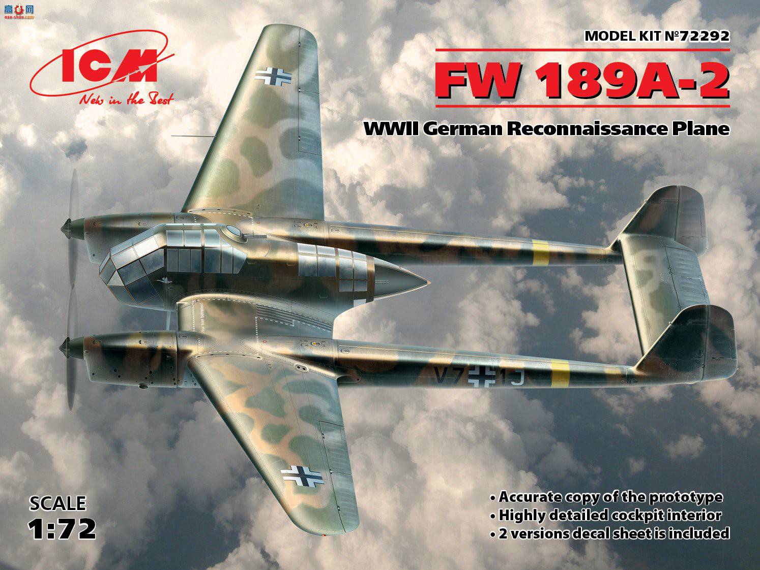 ICM 72292 ս¹ FW 189A-2