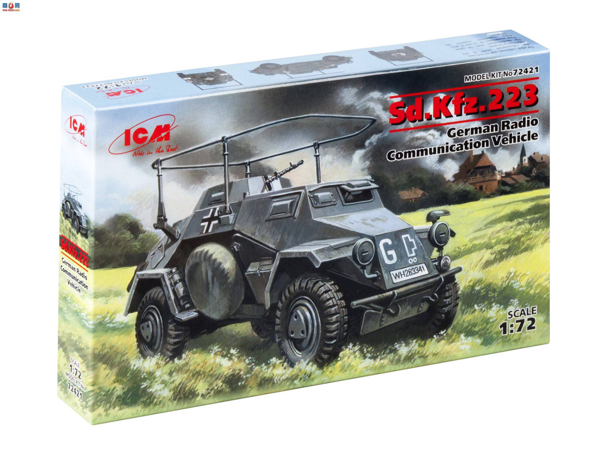 ICM ս 72421 ¹ߵͨѶ Sd.Kfz.223