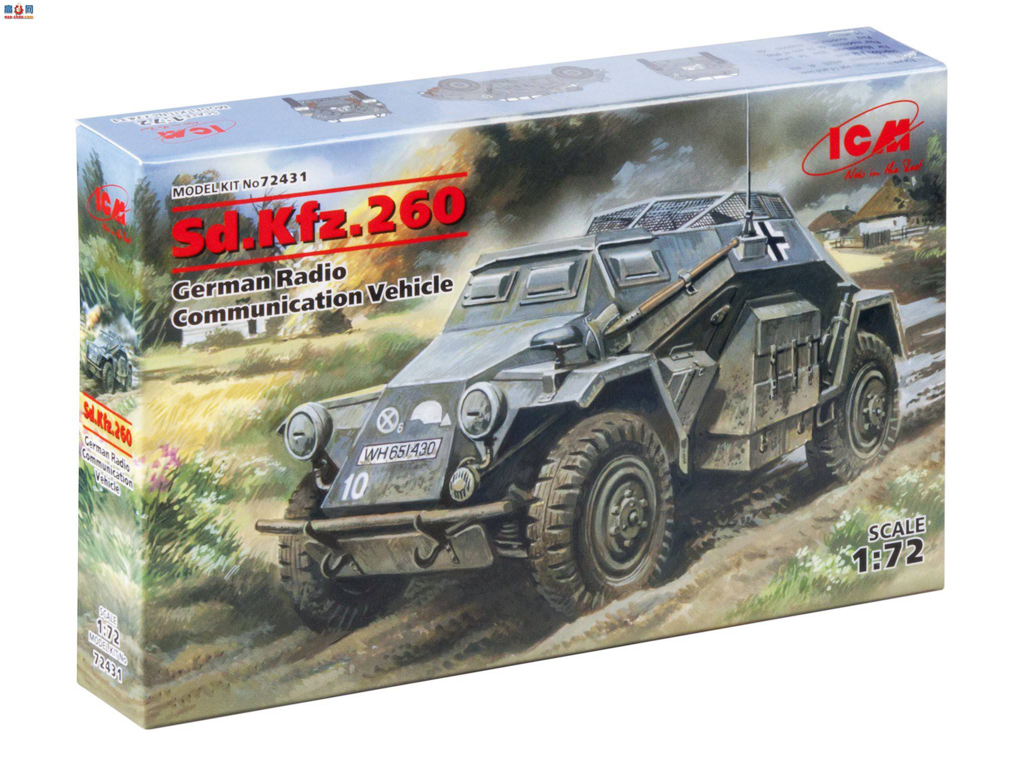 ICM ս 72431 ¹ߵͨѶ Sd.Kfz.260