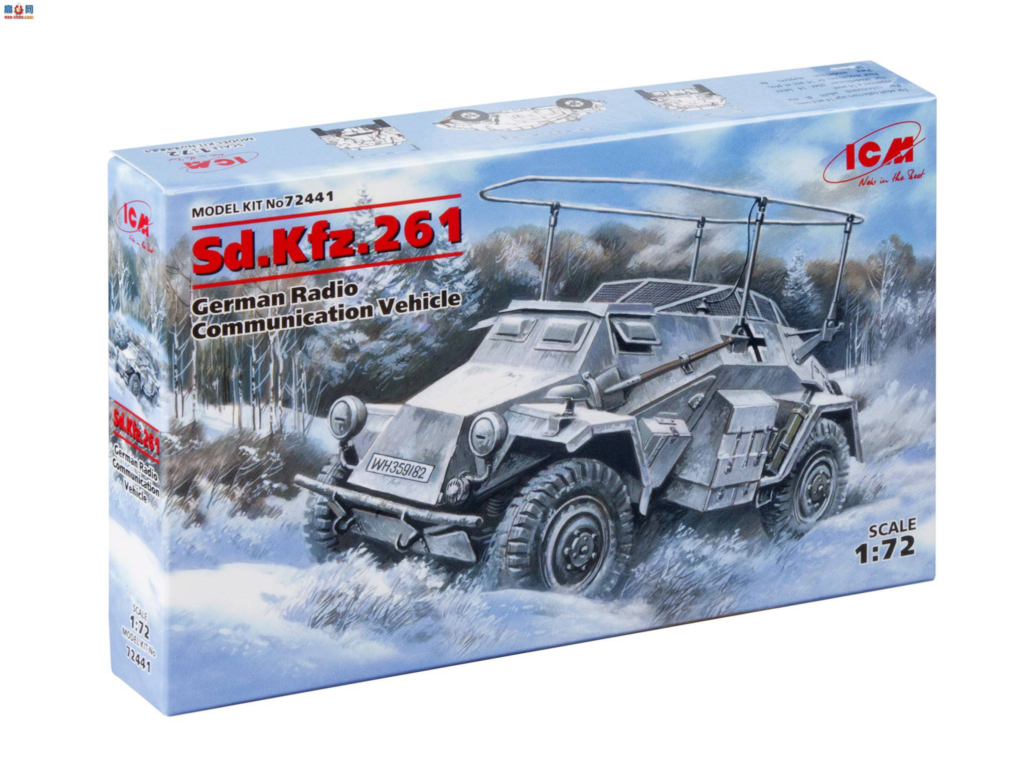ICM ս 72441 ¹ߵͨѶ Sd.Kfz.261
