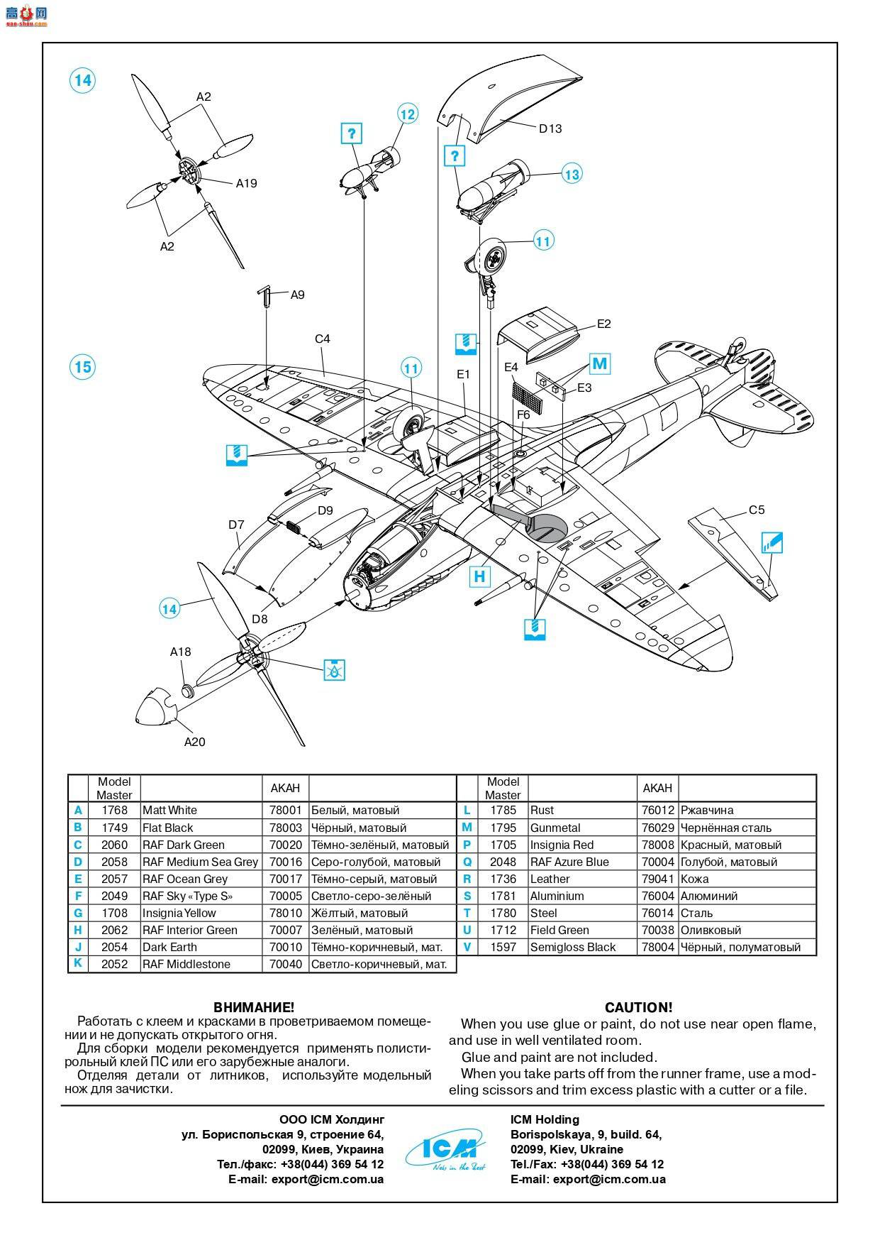 ICM ս 48065 սվս  Mk.VIII