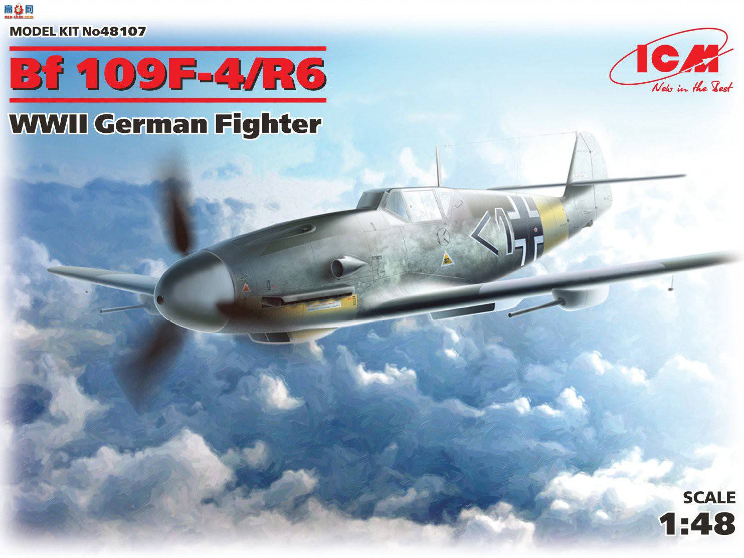 ICM ս 48107 ս¾ս ÷ʩ Bf 109F-4/R6