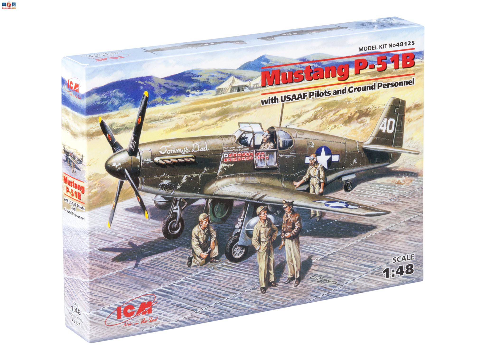 ICM ս 48125 Ұ P-51B վԱ͵Ա