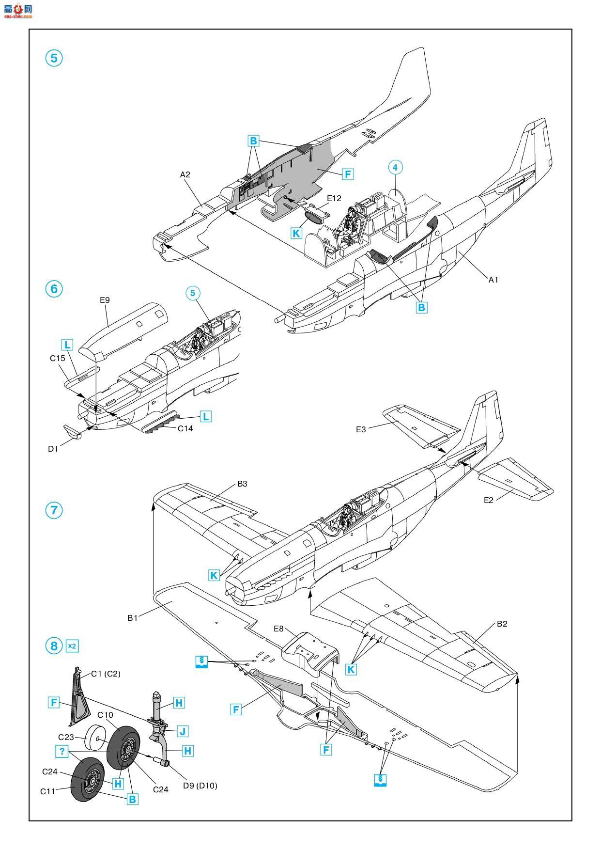 ICM ս 48151 սս Ұ P-51D-15