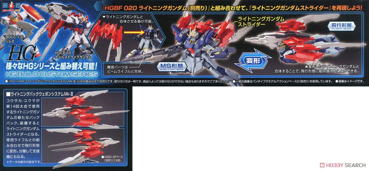  ߴ HGBC28 2342391 Lightening BWS Mk-III