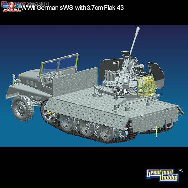  Ĵ L3521 ս¾sWSͨðĴ䳵3.7cmFlak43-