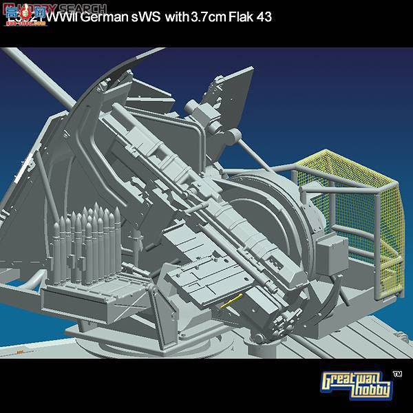  Ĵ L3521 ս¾sWSͨðĴ䳵3.7cmFlak43-