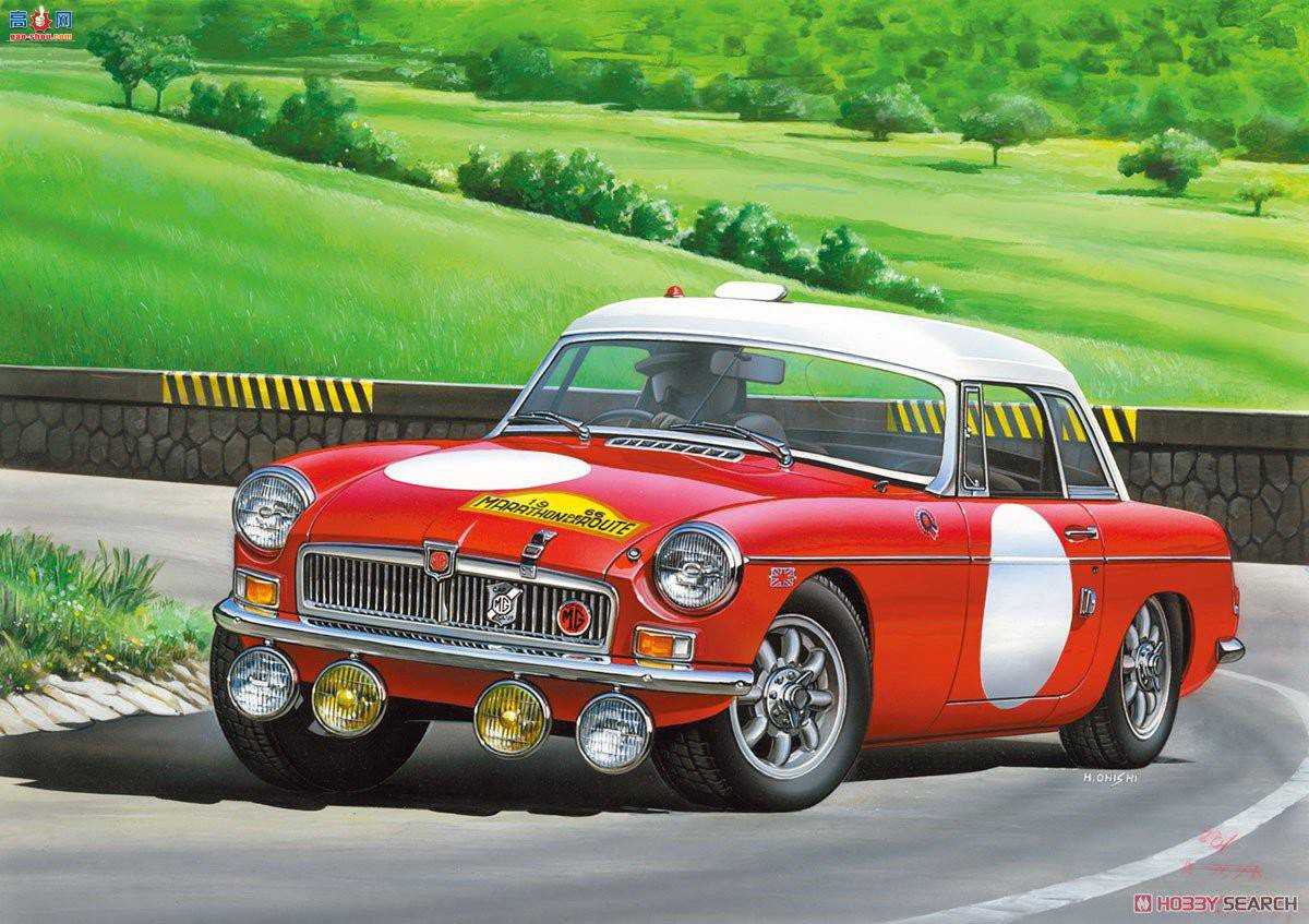 ൺ  SP 061268 BLMC G/HM4 MG-B CLUB RALLY Ver.`66