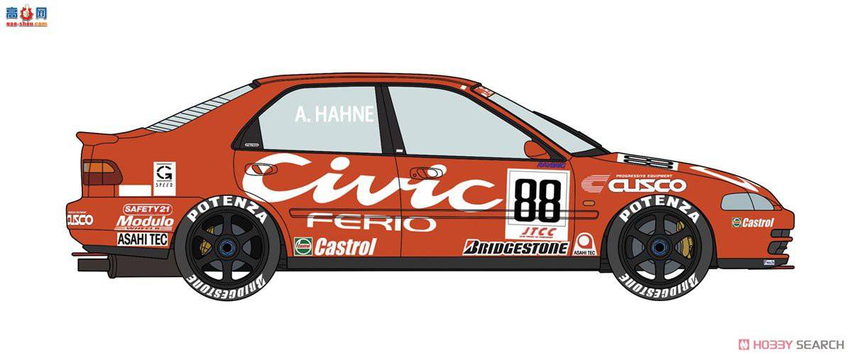 ���ȴ� ���� 20385 JTCC Civic Ferio `1994 Inter TEC`