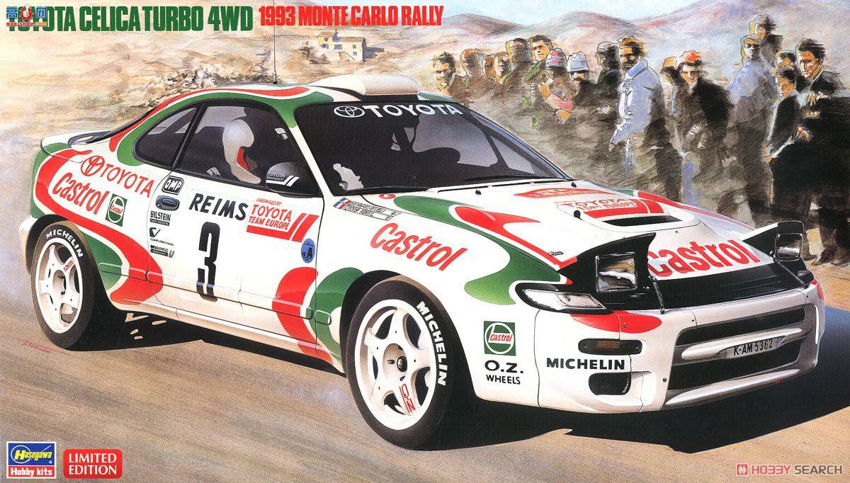 ȴ  20401  Celica Turbo 4WD`1993 Monte Carlo Rally`