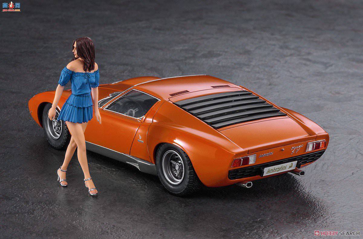 ȴ ܳ 20423  Miura P400 SV Italian Girls Figure