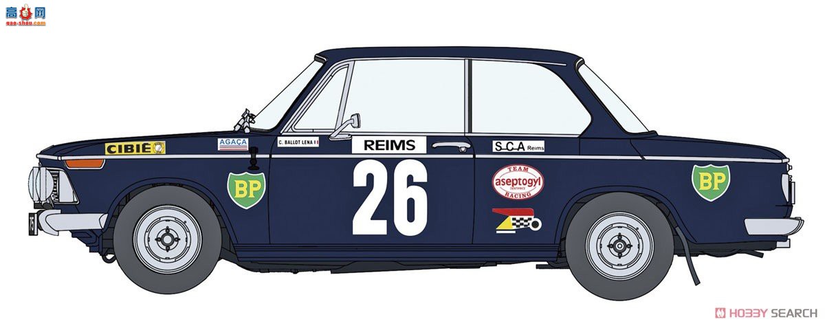 ȴ  20540 BMW 2002 ti `1971 Monte Carlo Rally`