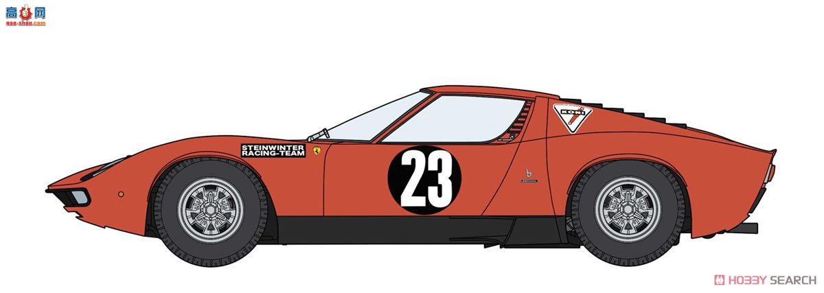 ȴ ܳ 20567  Miura P400 `1968 Hockenheimring`