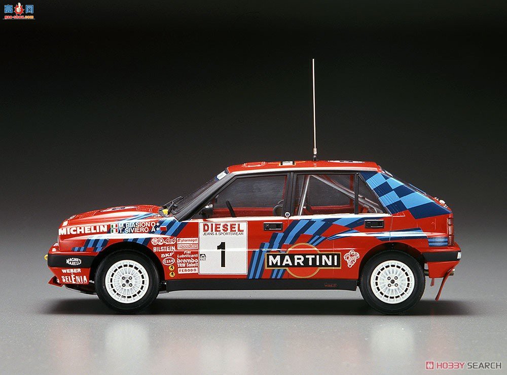 ȴ  25008 CR8 Delta HF Integrale 16V 1989 Sanremo Rally