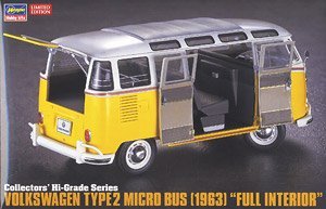 ȴ  CH48 Volkswagen Type 2 Minibus (1963) `Full Interior`