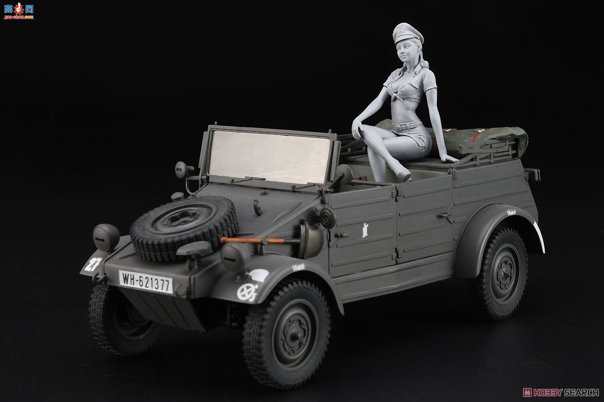 ȴ  SP453 Pkw.K1 Kbelwagen Type 82 Blonde Girls Figure