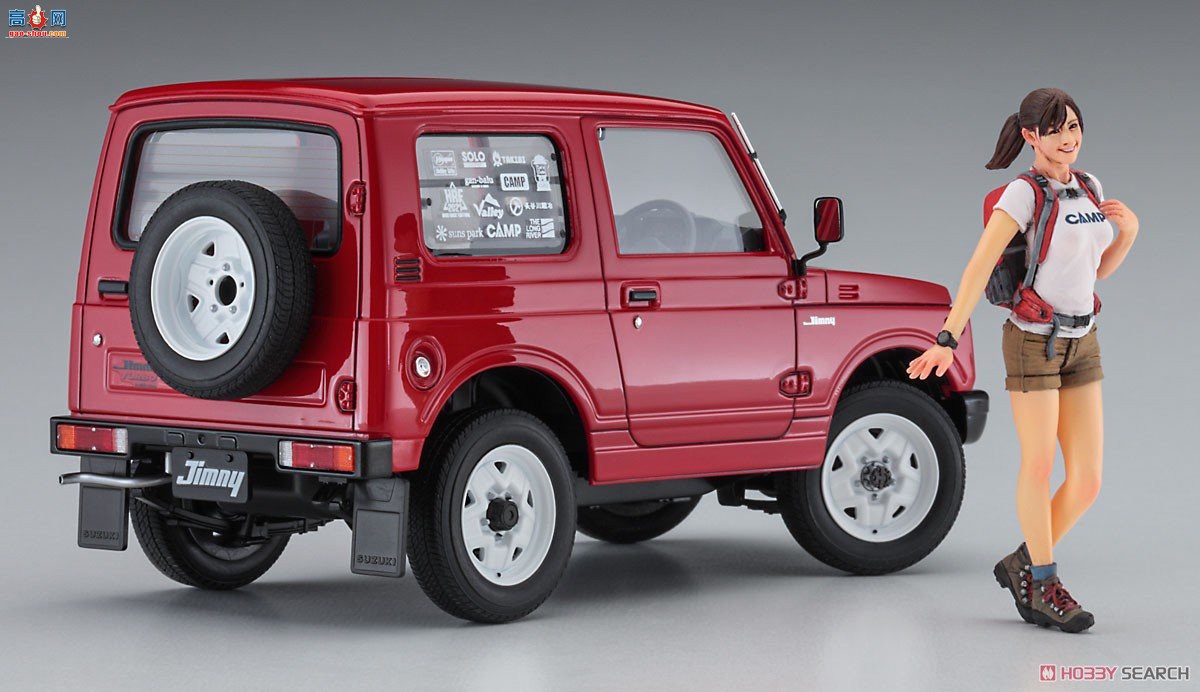 ȴ ԽҰ SP501 Suzuki Jimny Camp Girls Figure