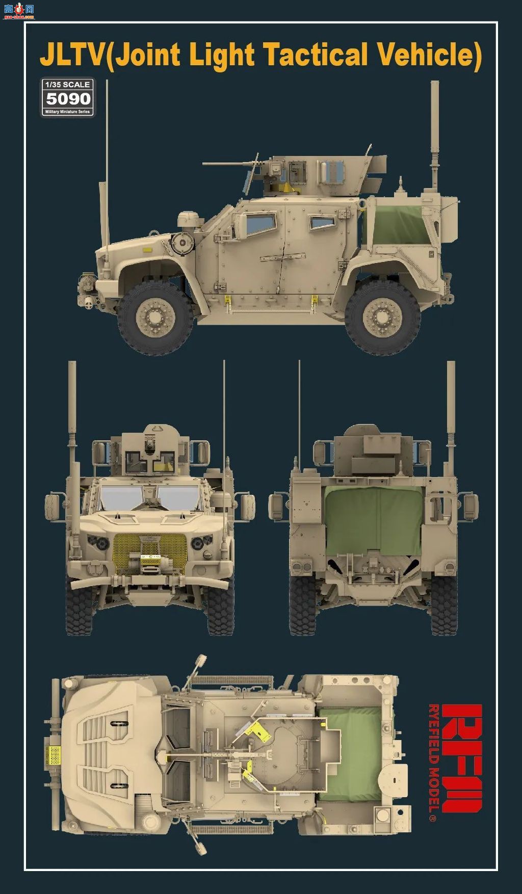 Ʒ:RM-5090 JLTV(Joint Light Tactical Vehicle)
