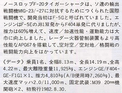 ���ȴ� ս���� 00233 01233 B3 F-20 ����