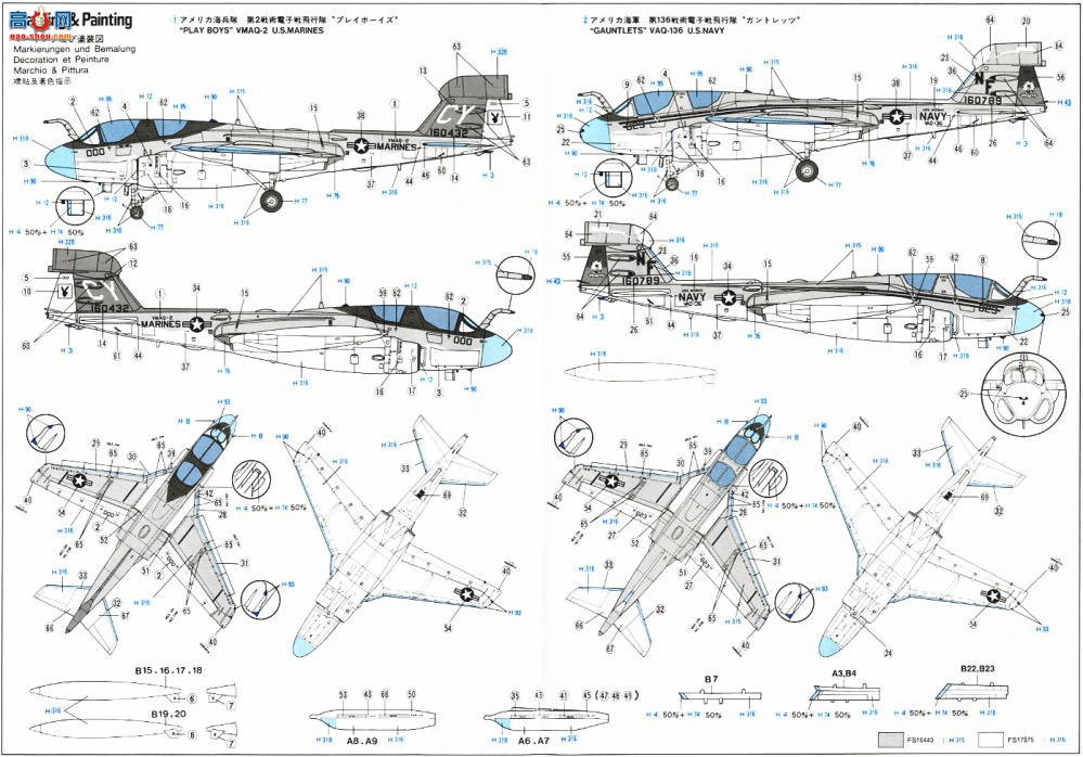 ���ȴ� ս���� 00893 EA-6B �ǻ��ߡ�VAQ-141 ��Ӱӥ��