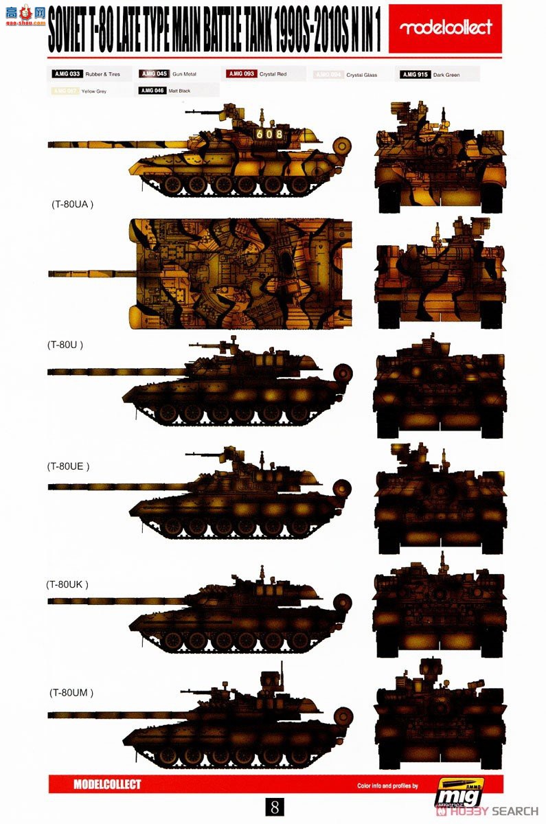 ģ ̹ UA72175 T-80̹˺19902010Nin1