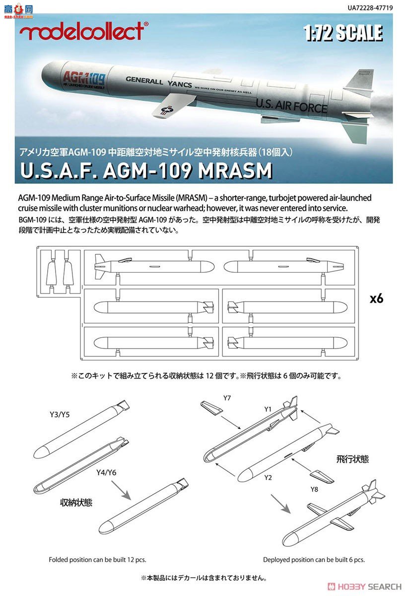 ģ  UA72228 վAGM-109г̿նԵص18öף