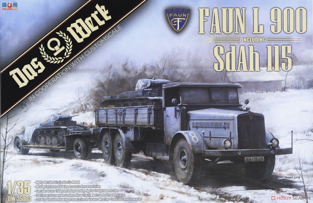 DAS WERK  DW35003 SdAh115 ϳFAUN L900-