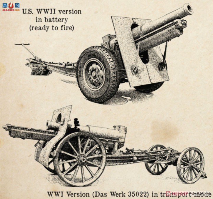 DAS WERK  DW35023 ½ M1918 155-