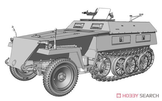 DAS WERK Ĵ DW35029 le.SPW Sd.Kfz.250/1 B(Neu)Ĵ-