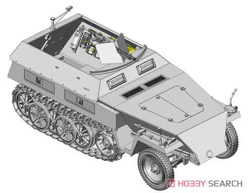 DAS WERK Ĵ DW35029 le.SPW Sd.Kfz.250/1 B(Neu)Ĵ-